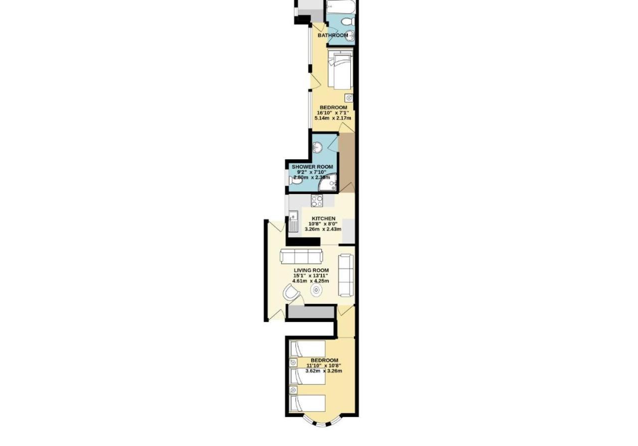 شقة St Peters Pad By My Getaways Free Parking برايتون المظهر الخارجي الصورة